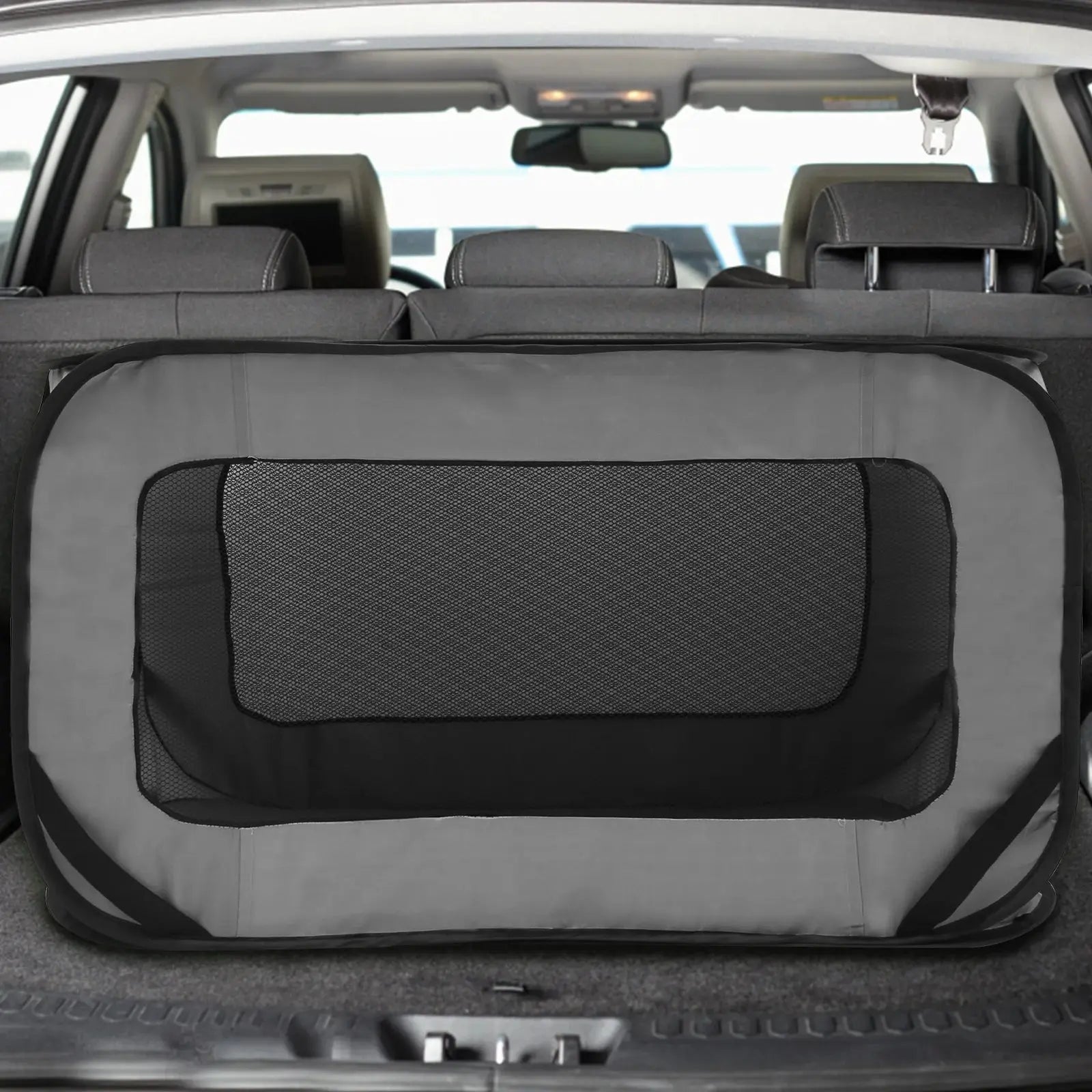 Dog Travel Crate Portable Pop Up Dog Crate with Zipper Mesh Door Foldable Small Dog Seat Kennel for Indoor Outdoor Puppy Cat WLP Company
