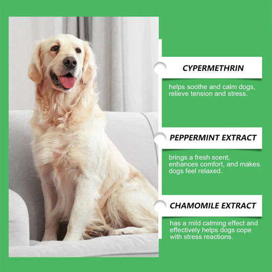 stress relief for pets 45ml Cats Dogs Stress Calming Care Kit, Long-lasting Pet Anxiety Relief Calming Diffuser, Perfect For Travel WLP Company