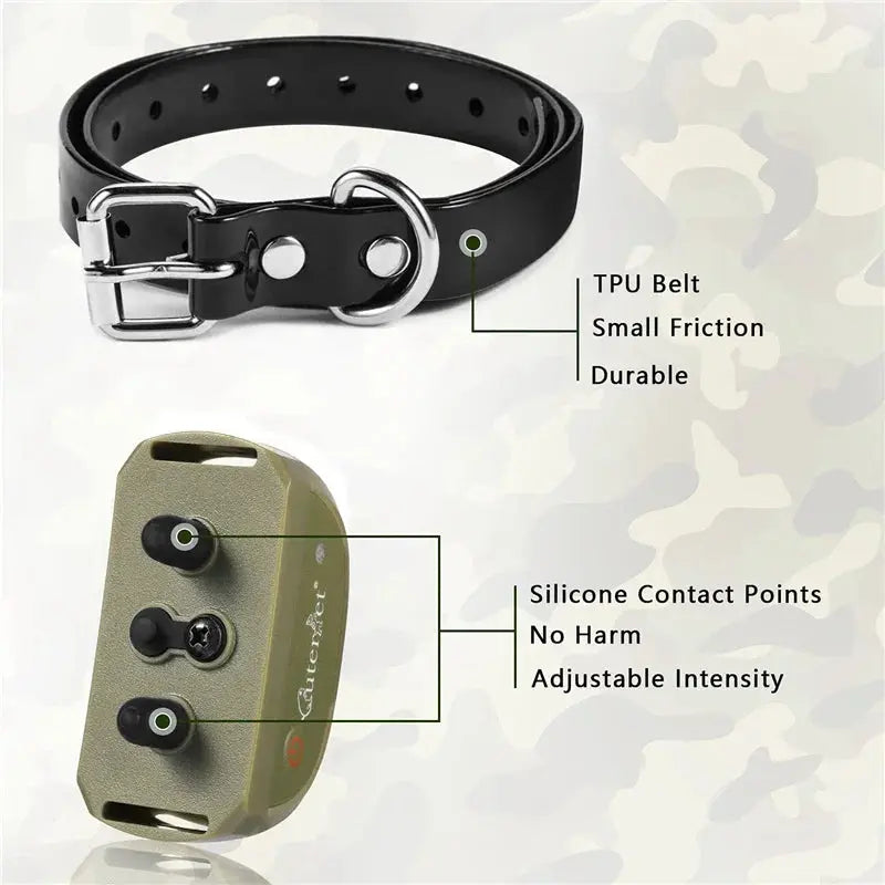 dog training collar Training Collar Pet Dog Remote Control Waterproof Rechargeable Pet Barking Stopper Dog Repellent Control Training Collar WLP Company