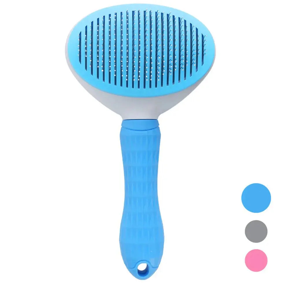 self-cleaning cat brush Cat Slicker Brush - Effortless Grooming & Hair Removal WLP Company