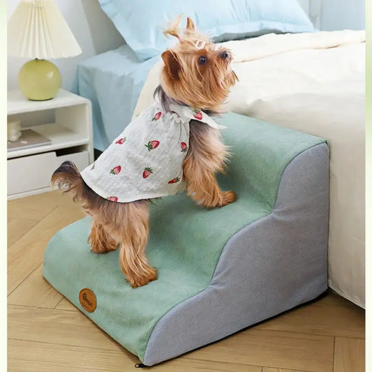Pet Dog 3-layer Training Staircase Detachable Washable Anti Slip Pet Ramp Stair Bed Dog Safety Ramp Stairs for Dogs Pet Supplies WLP Company