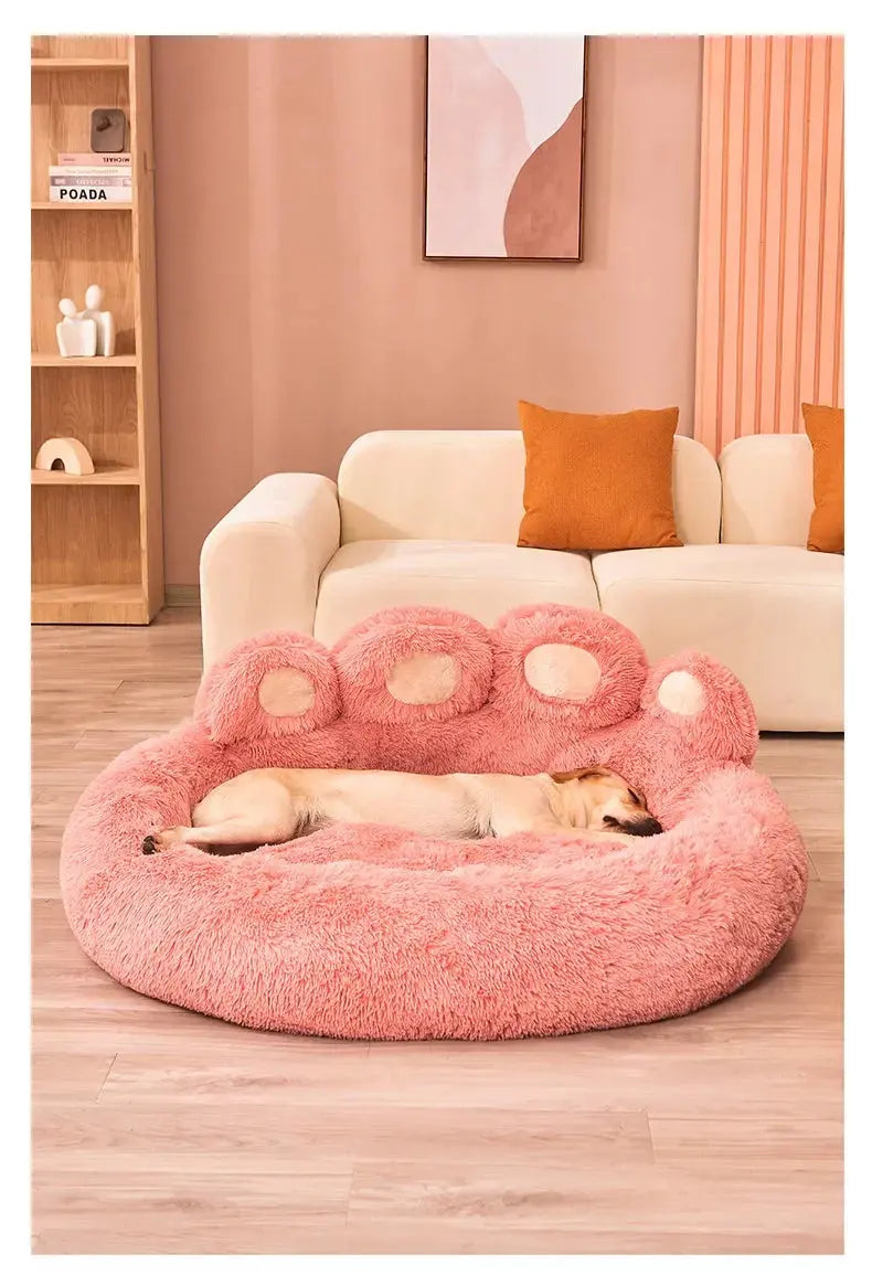 dog bed Winter Warm Dog Sofa Bed Small Medium And Large Dog Plush Sleeping Kennel Comfortable Soft Detachable And Washable Pet Nest WLP Company