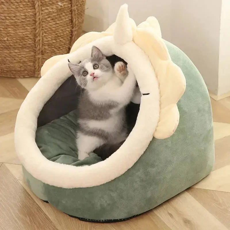 Cat Bed Washable Cave House - Ultimate Comfort & Warmth for Your Feline WLP Company