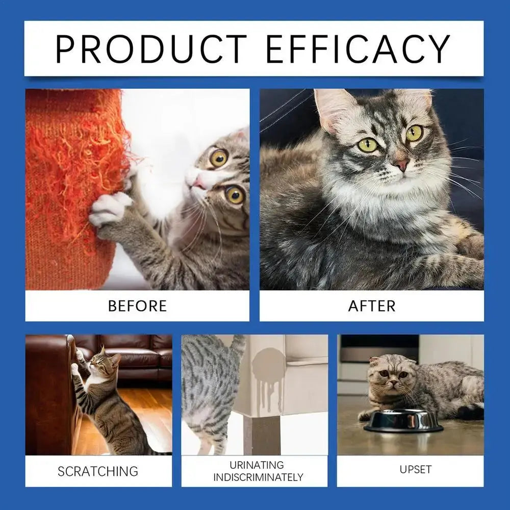 Pet Pheromones Calming Diffuser Cat Emotion Diffuser 45ml Natural Pheromone Diffuser Calm Relaxing Pets Pheromone Plug-in WLP Company
