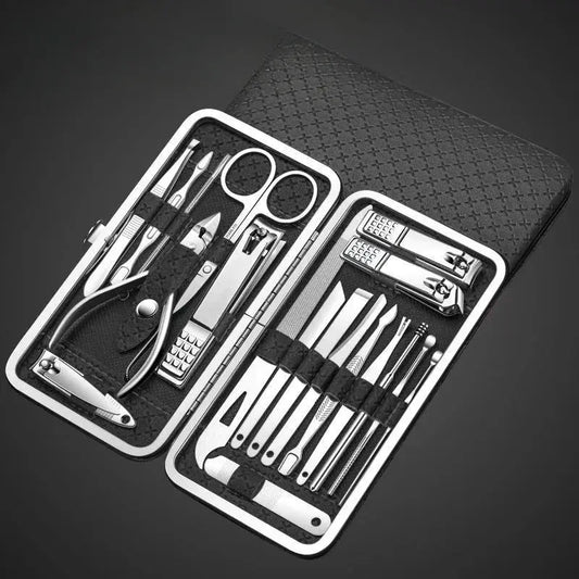 8 Piece Set Dog Nail Clippers Manicure Clipper Set Pet Dog Products Stainless Steel for You Ear Spoon Puppy Home Garden Pedicure WLP Company