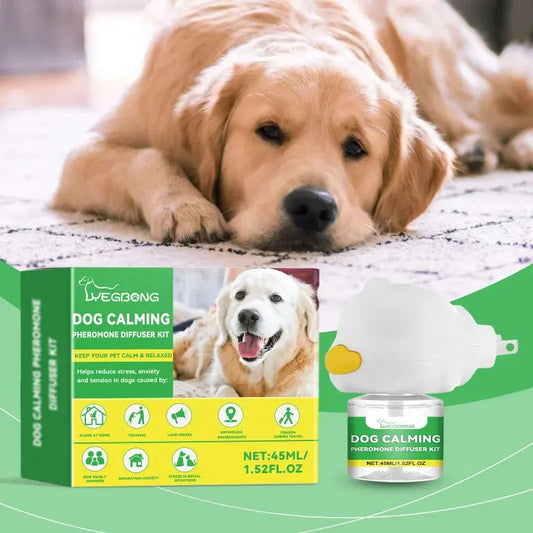 Dog Calming Diffuser Kit, Anxiety Relief For Pets With Separation Stress, Helps Reduce Fear Of Fireworks & New Environments WLP Company