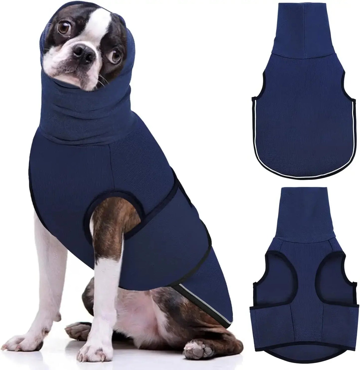 Dog anxiety vest /Calming Vest with Hoodie for noise WLP Company