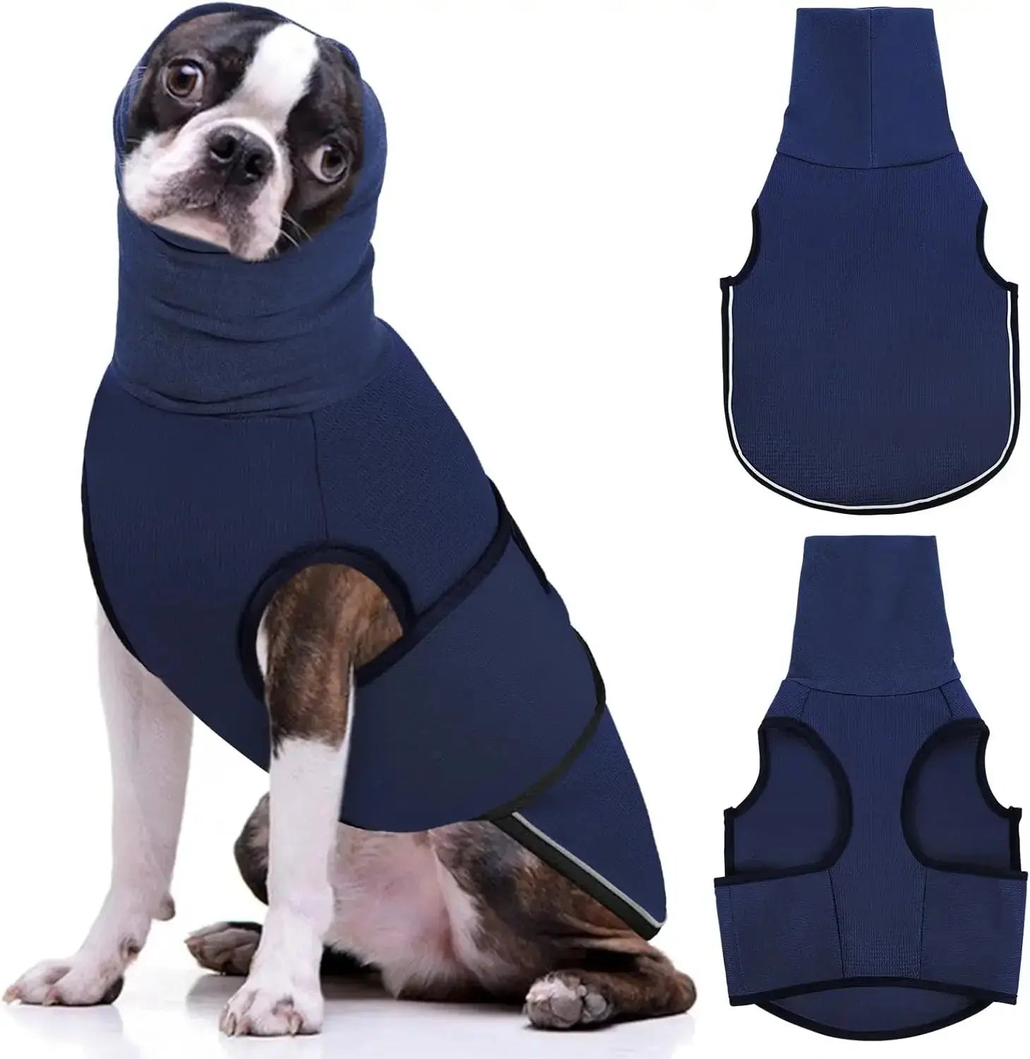 Dog anxiety vest /Calming Vest with Hoodie for noise WLP Company
