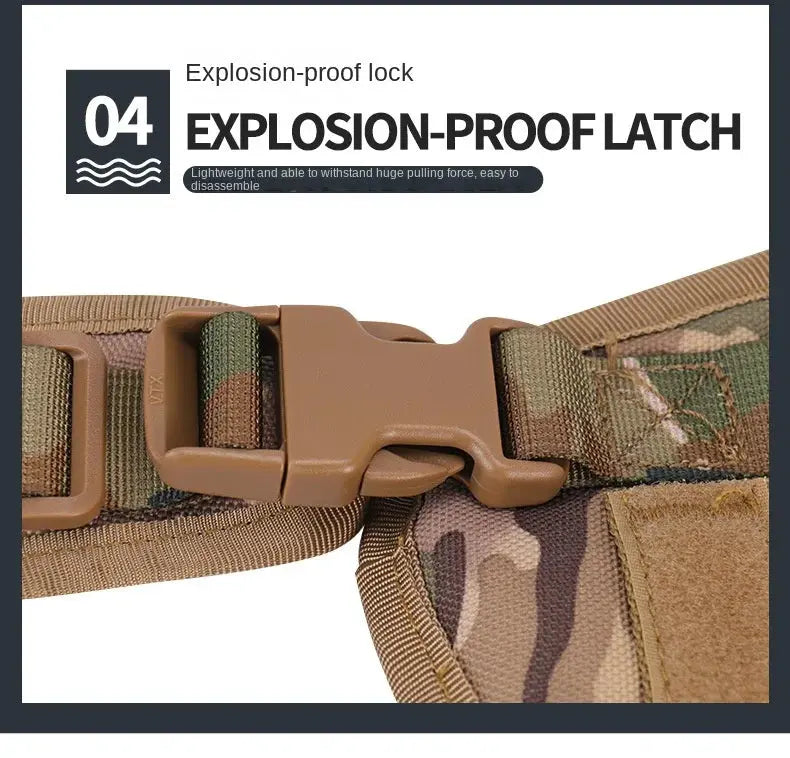 tactical dog harness Professional Tactical Dog's Training Vest Harness WLP Company