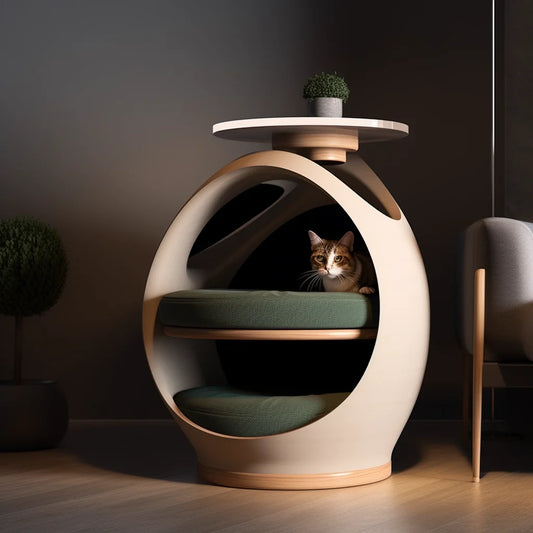 Luxury 3D Printed Eco-friendly Cat Apartment