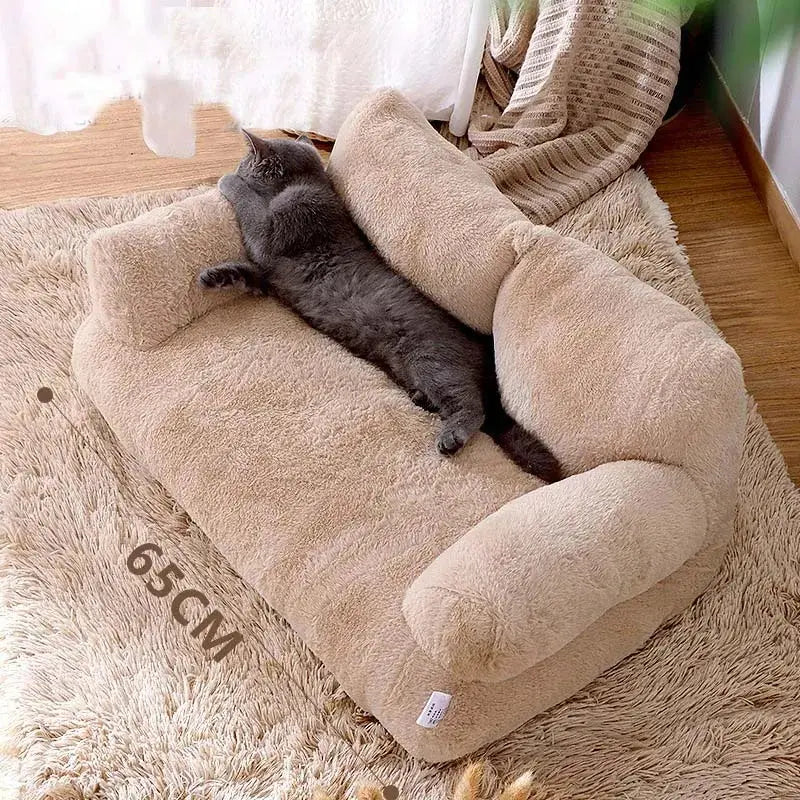 Luxury Cat Bed Sofa Winter Warm Cat Nest Pet Bed for Small Medium Dogs Cats Comfortable Plush Puppy Bed Pet Supplies WLP Company