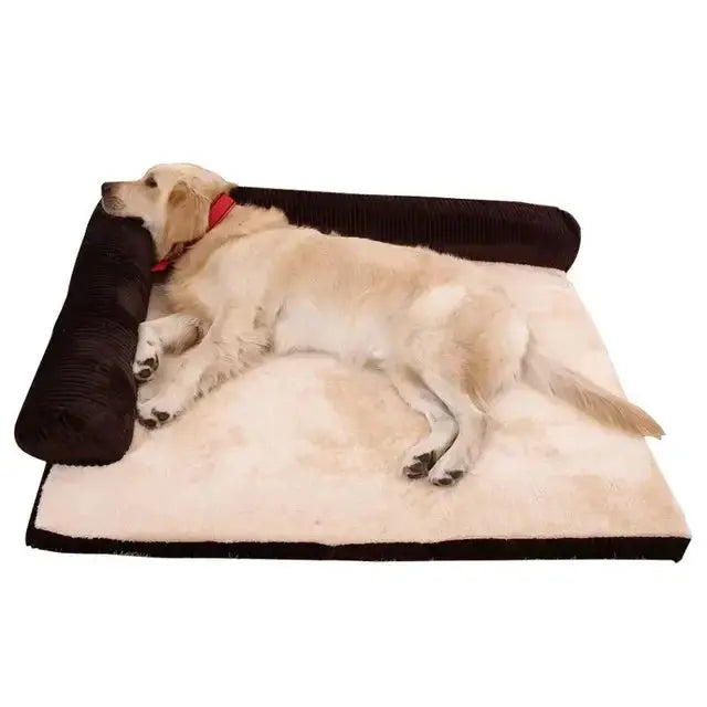 Bed Soft Cushion L Shaped Square Pillow - Machine Washable Pet Bed WLP Company