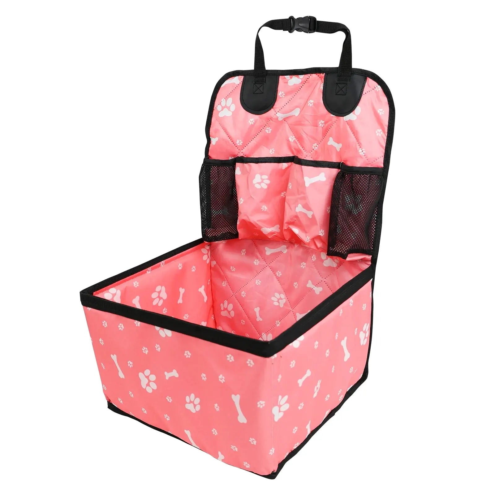2025 New Dog Car Seat with Storage Pockets,Scratch Proof Durable Pet Booster Car Front Seat for Small Medium Dog 강아지 가방 WLP Company