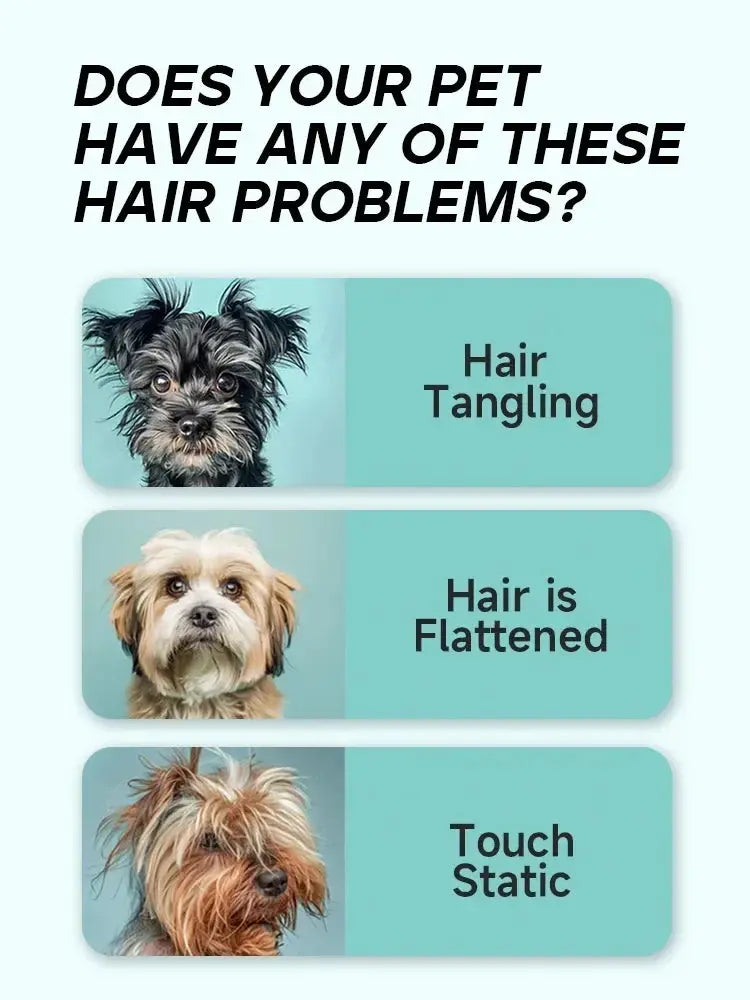 Long Lasting Softness Pet Grooming Spray Tangle Free Anti Static Conditioning Mist Essential for Dogs Cats WLP Company