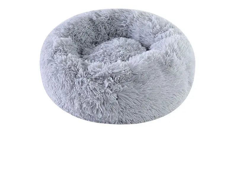Home Plush Pet Nest Winter Cat Nest Dog Nest Warm Detachable and Washable Round Cat Nest Pet Bed Seasonal Universal Decoration WLP Company