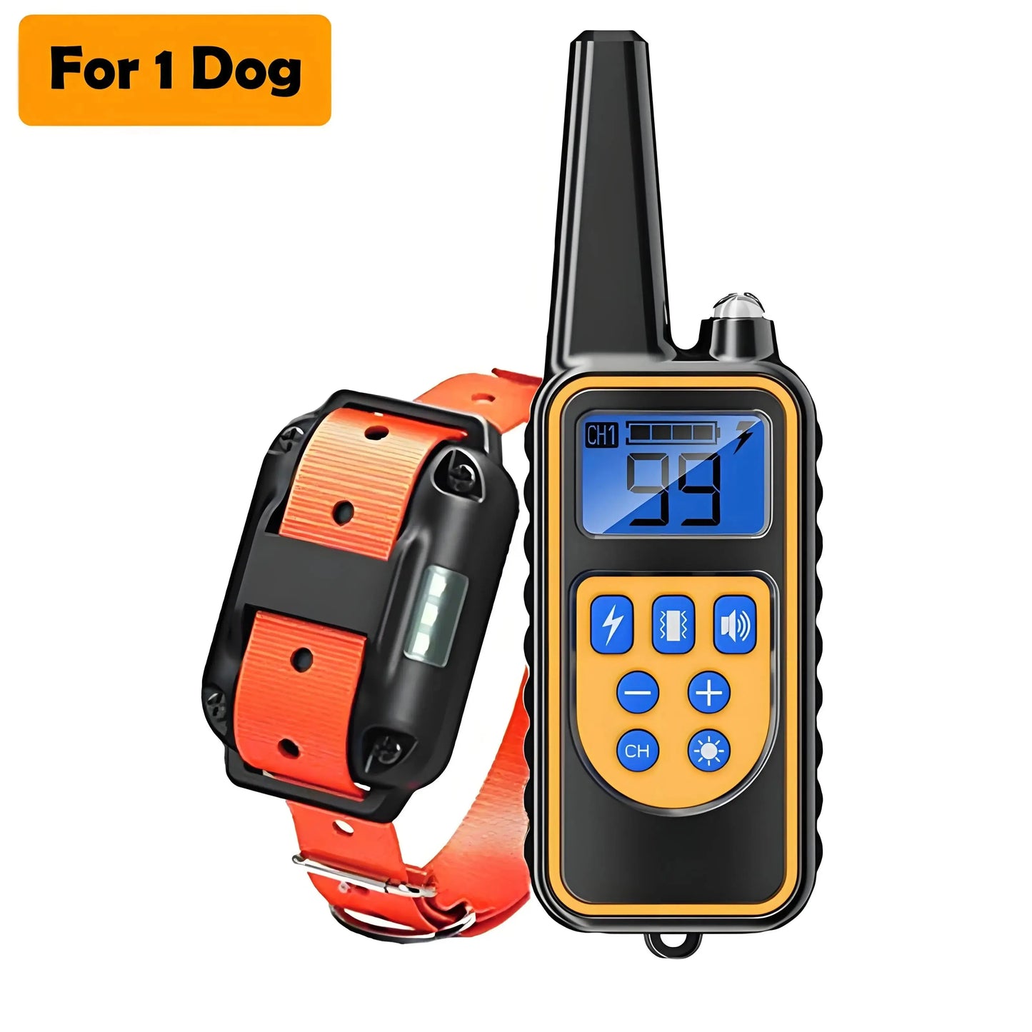 Professional Dog Training Collar with LCD Screen - 800m Range Waterproof System WLP Company