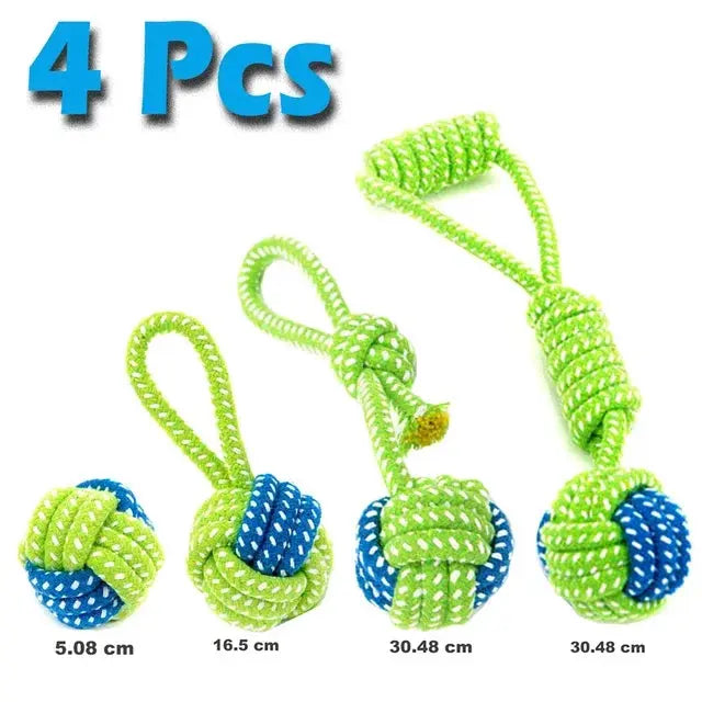 eco-friendly toys Eco-Friendly Cotton Rope Toy Set WLP Company