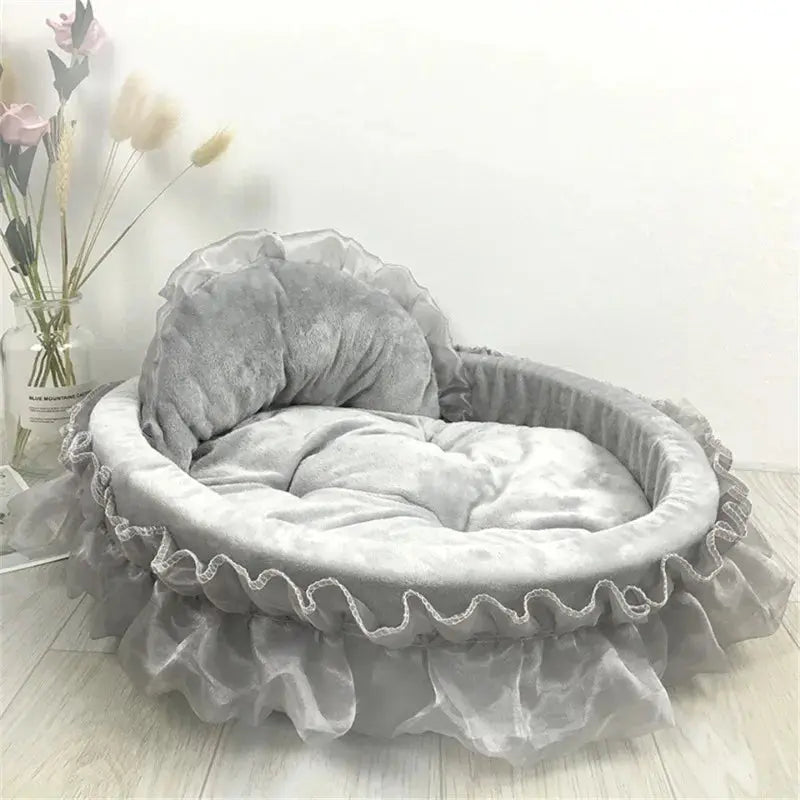oval pet bed Oval Princess Pet Bed WLP Company