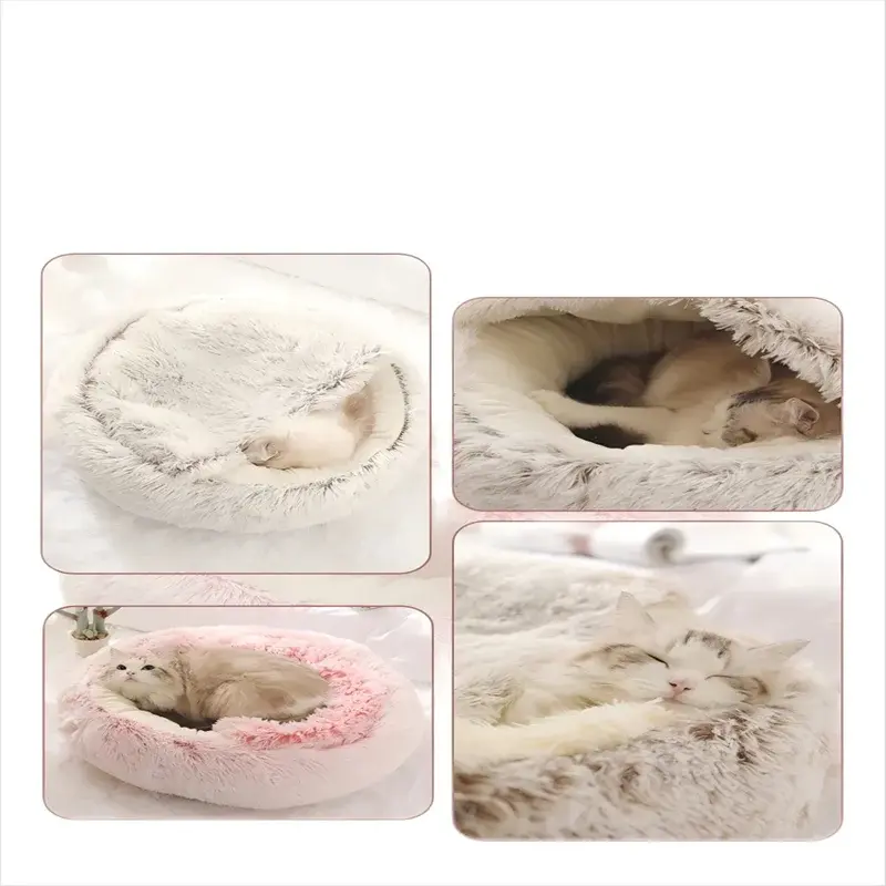 Autumn and Winter soft plush pet bed WLP Company