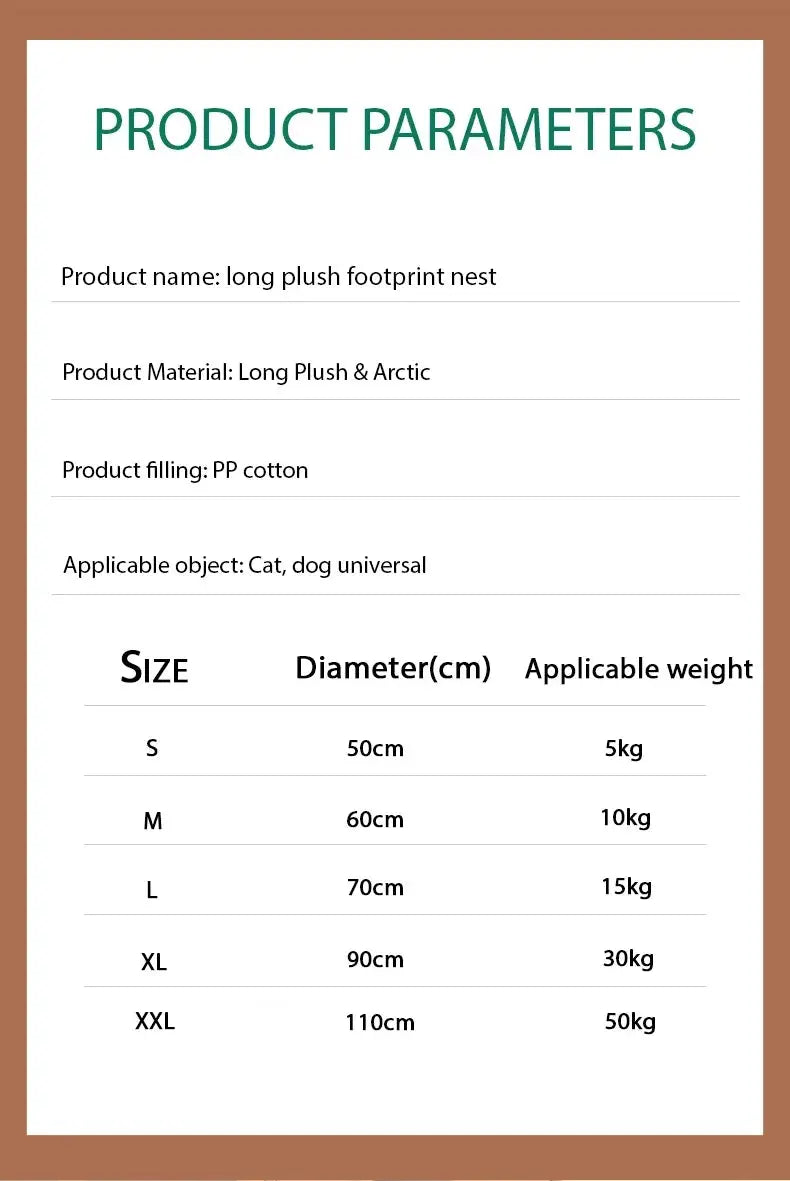 dog bed Winter Warm Dog Sofa Bed Small Medium And Large Dog Plush Sleeping Kennel Comfortable Soft Detachable And Washable Pet Nest WLP Company