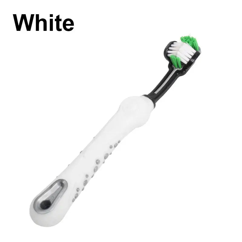 Three Sided Pet Toothbrush Multi-angle Toothbrush Cleaning Dog Cat Brush Bad Breath Pet Dental Care Cat Cleaning Mouth WLP Company
