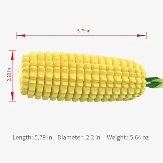 Dog Chew Toys for Aggressive Chewers, Teeth Cleaning Chew Toy,Corn Shape Interactive Dog Dental Toys for Medium Large Puppy Dogs WLP Company