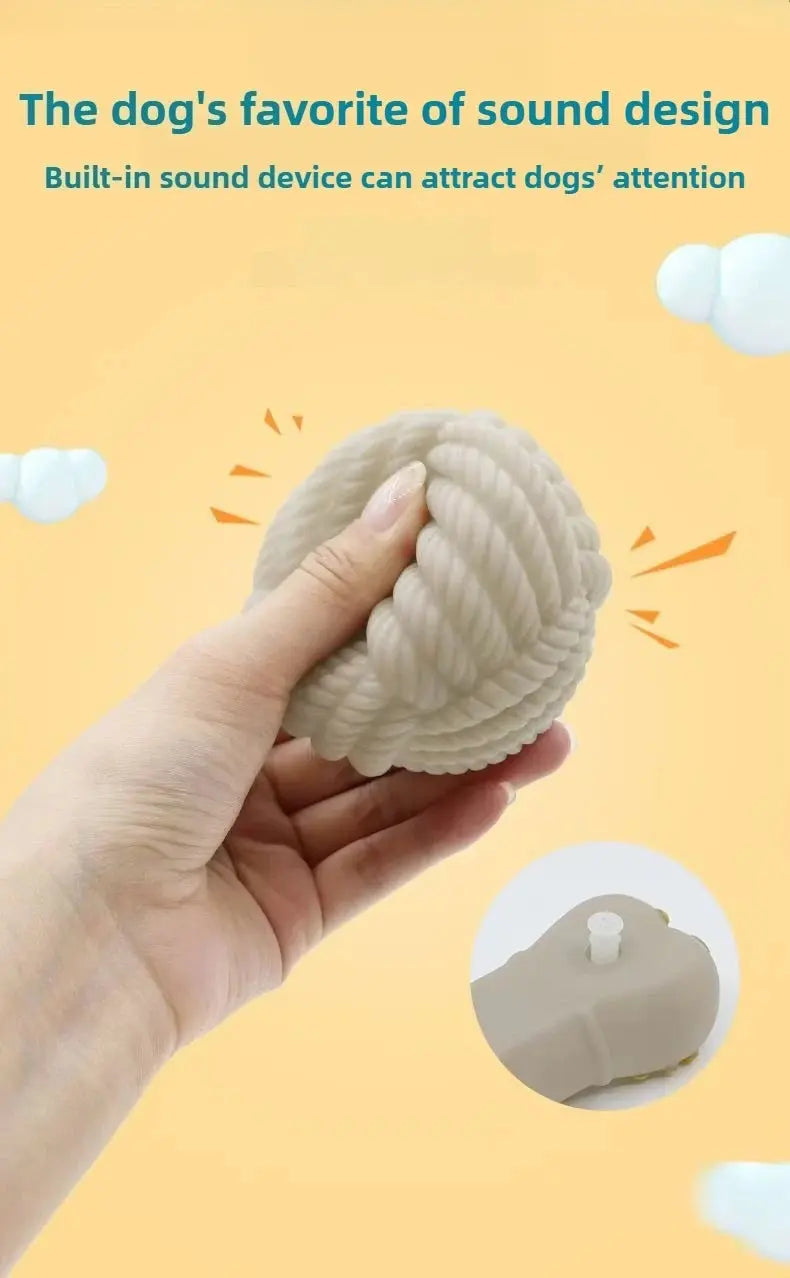 dog toys Dog sound Toys Chew bone stick ball Interactive bone barbell pet cat Summer Anti-stress Educational Walking Barking Toy Supplies WLP Company