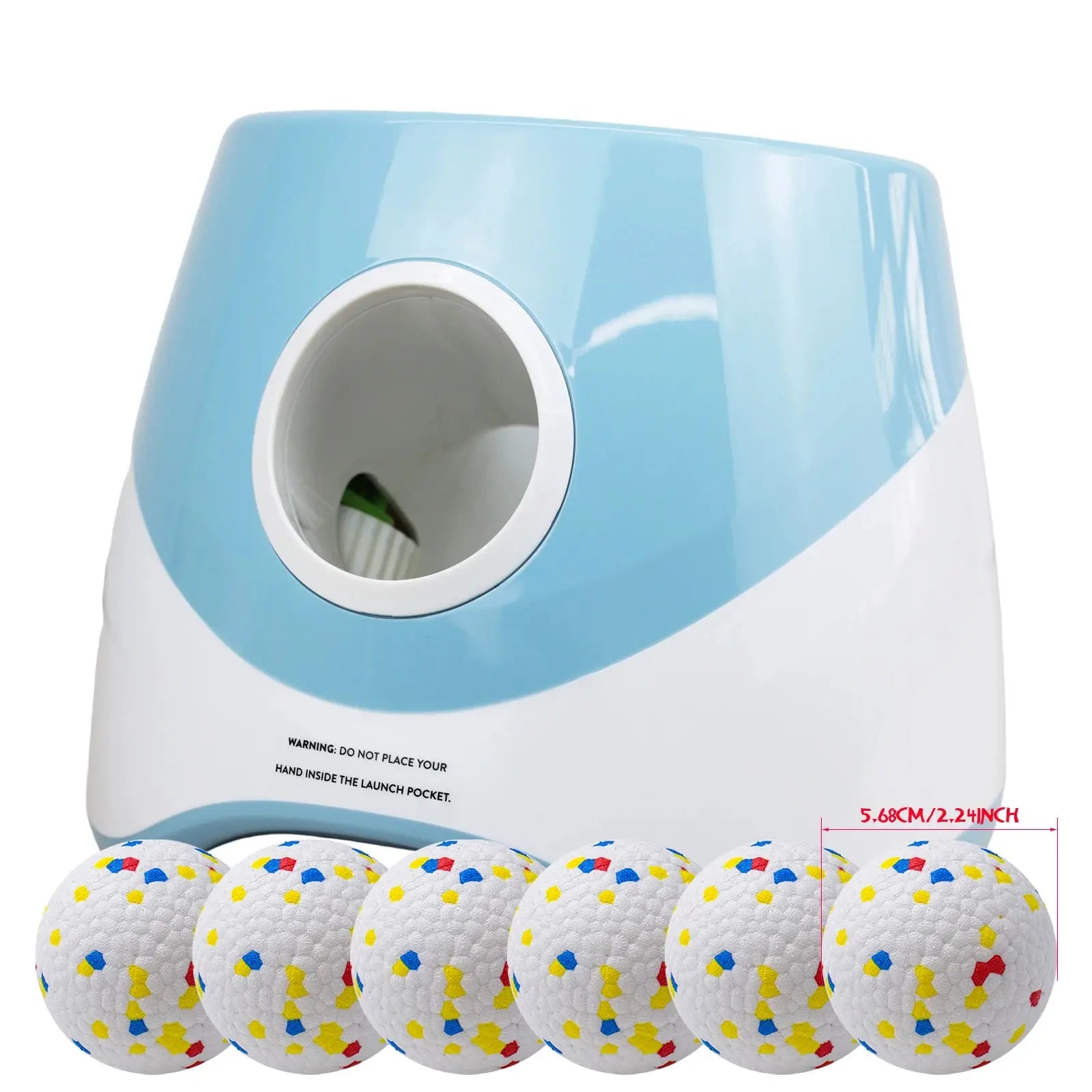 Fun Interactive Automatic Dog Tennis Ball Launcher WLP Company