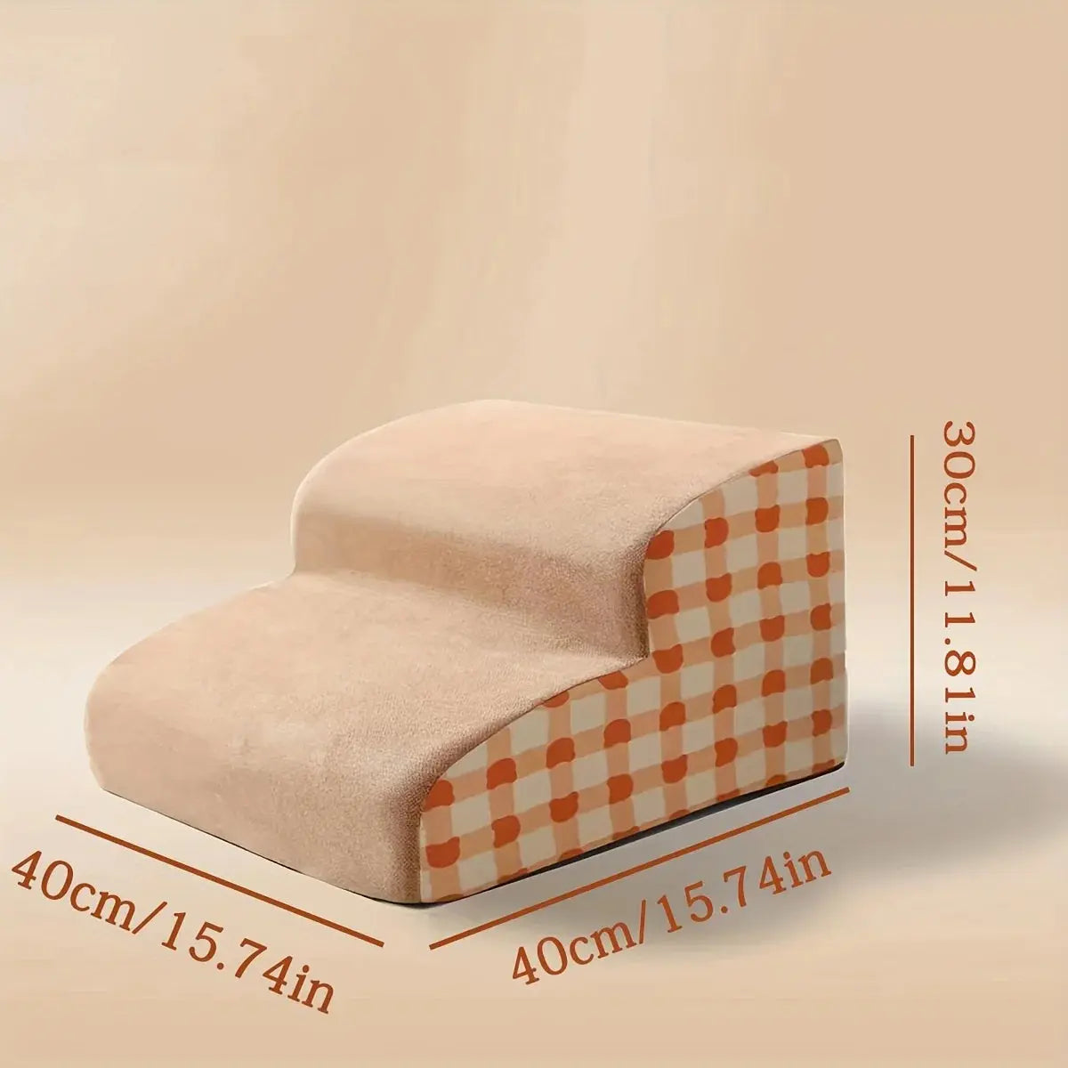 pet stairs Pet 2/3 Steps High Density Foam Dog Secure Stairs Ramps Non-Slip Pet Steps for Older Dogs Pet with Joint Pain Sofa Bed Ladder WLP Company