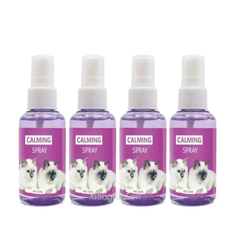 60ml Calming Spray Feline Anti-Stress Pheromone Emotional Soothing Spray Health Cleaning Supplies for Cats WLP Company