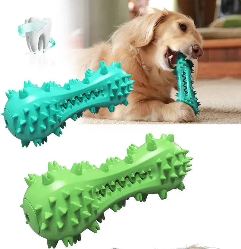 Rubber Dog Chew Toy Teeth Cleaning Pet Toothbrush Chewing Stick Toys for Dog Chew Toy Elasticity Soft Pet Tooth Cleaning WLP Company