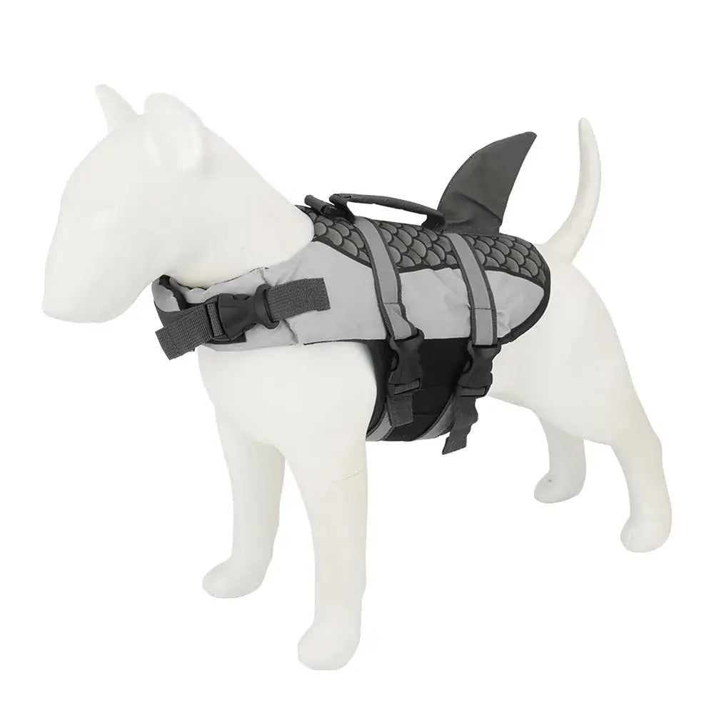dog life jacket Scales Shark Swim Dog Clothes Pet Life Jacket Vest Harness Pet Swimming Summer Swimwear WLP Company