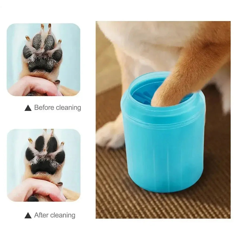 Pet Foot Wash Cup Soft Silicone Material Cat and Dog Foot Cleaner Portable Dog Foot Massage Pet Foot Bath Cleaning Supplies WLP Company