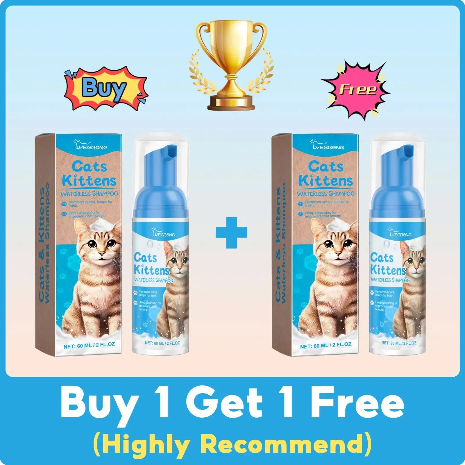Waterless Dog Shampoo Moisturizing Hair Body Deodorizing Dry Cleaning Body Wash Conditioner Itch Relief Mite Pet No Washing Gel WLP Company