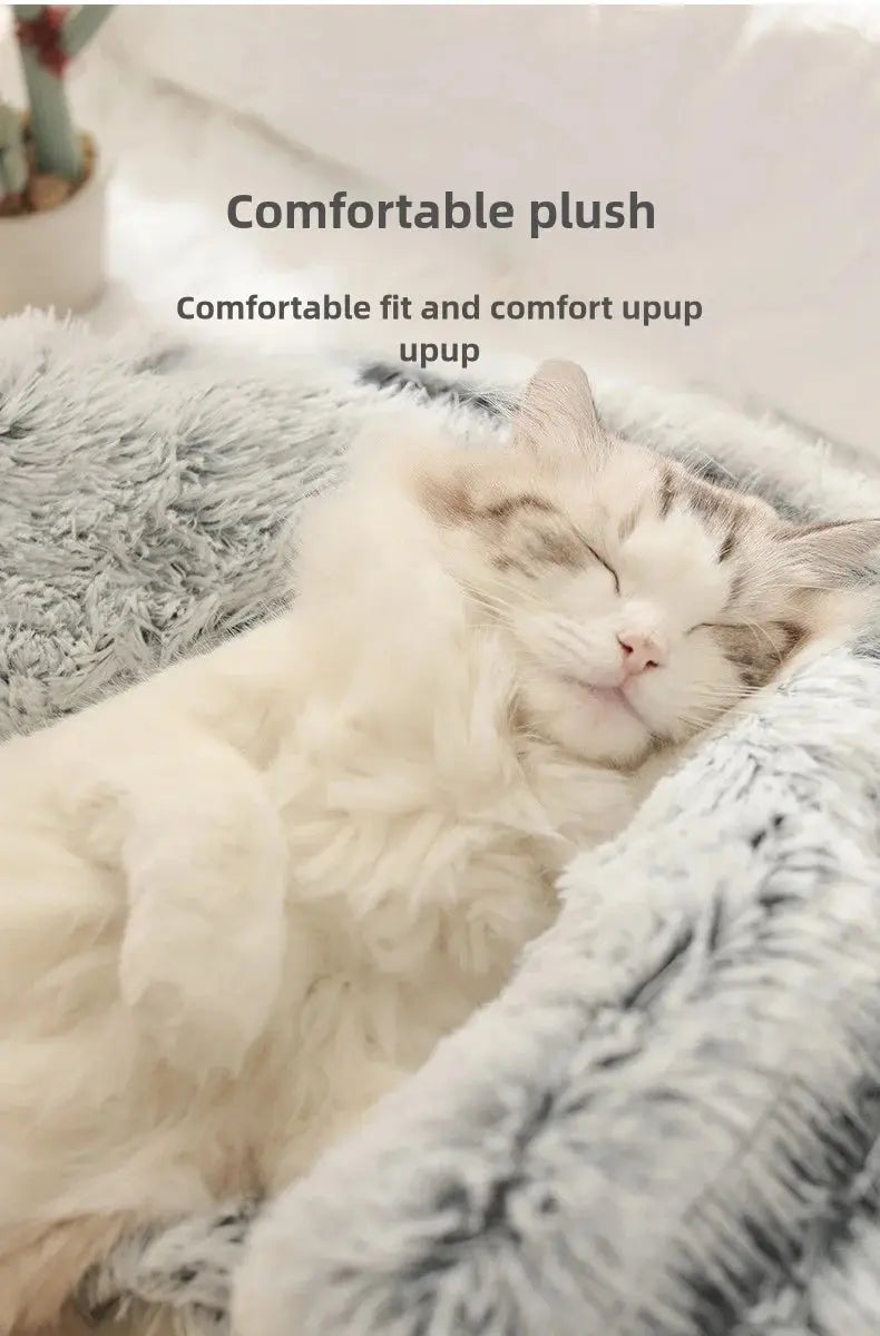 Autumn and Winter soft plush pet bed WLP Company