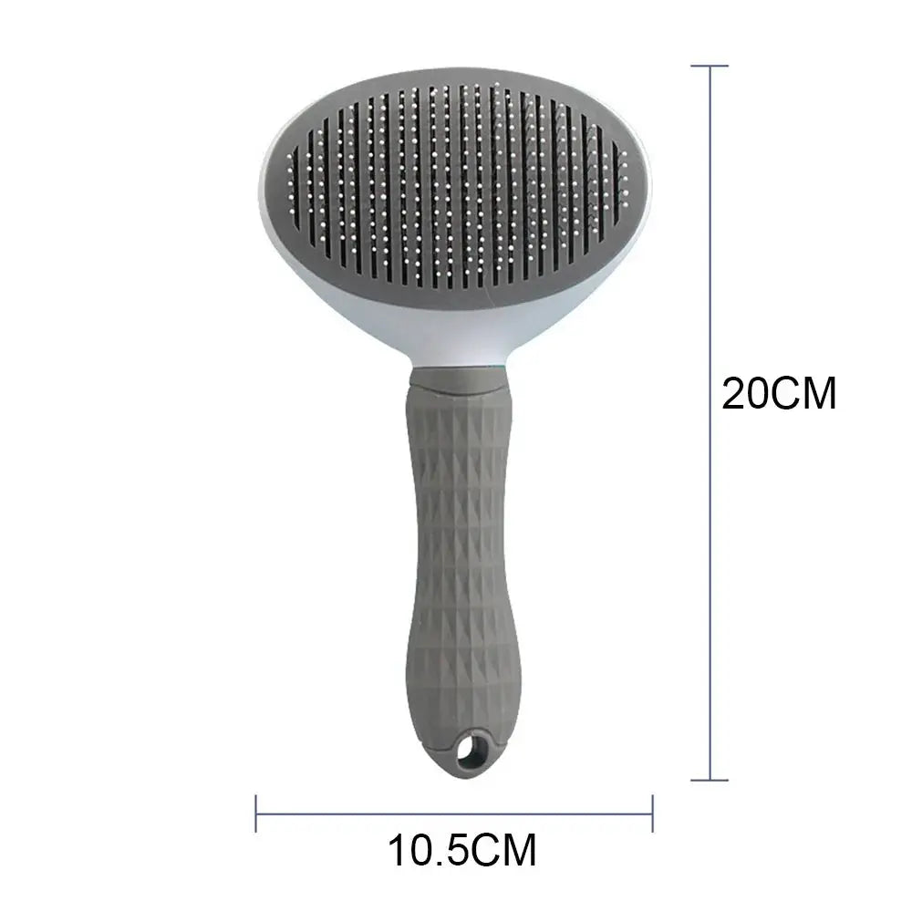 self-cleaning cat brush Cat Slicker Brush - Effortless Grooming & Hair Removal WLP Company