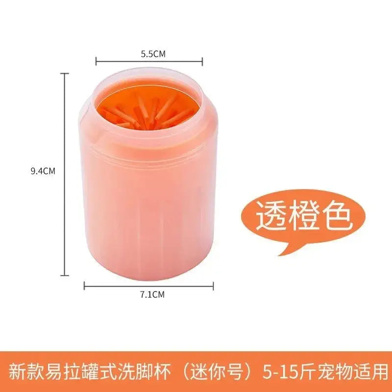 Pet Foot Wash Cup Soft Silicone Material Cat and Dog Foot Cleaner Portable Dog Foot Massage Pet Foot Bath Cleaning Supplies WLP Company