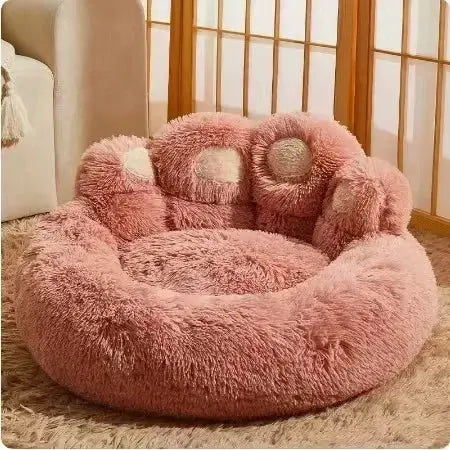 dog bed Winter Warm Dog Sofa Bed Small Medium And Large Dog Plush Sleeping Kennel Comfortable Soft Detachable And Washable Pet Nest WLP Company