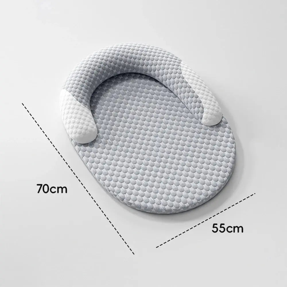 Dog Cooling Pad Mat with Pillow for Pet Puppy Cat Ice Cold Bed Sleeping Dog Cooling Mat Accessories Detachable Washable Mattress WLP Company