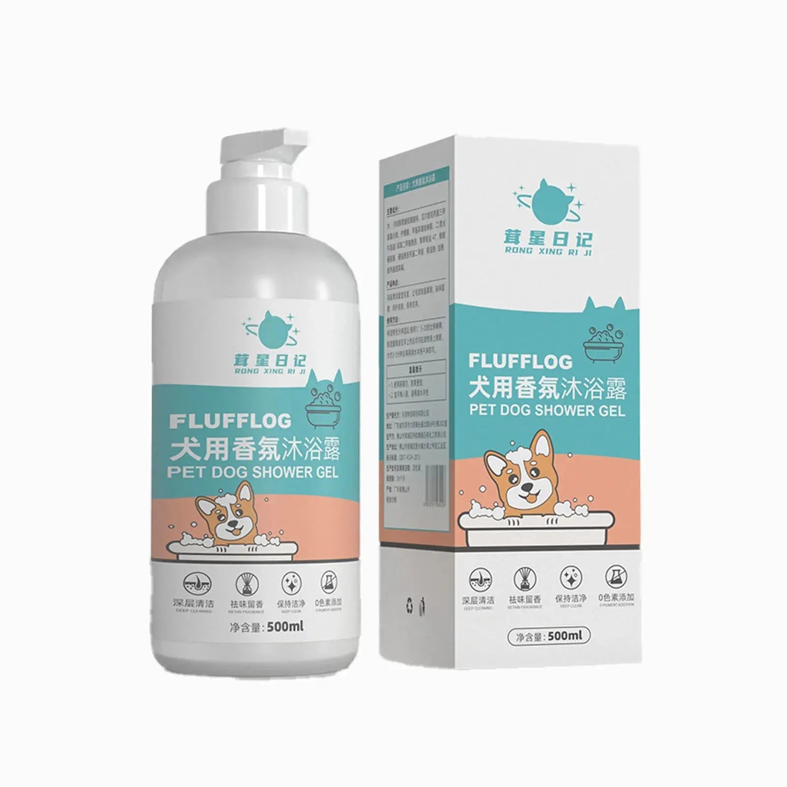 pet dog shampoo Gel Universal Pet Shampoo For All Dogs Clean And Smooth Eliminate Odor And Retain Fragrance No Fluorescent Agent WLP Company