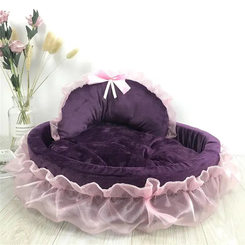 oval pet bed Oval Princess Pet Bed WLP Company