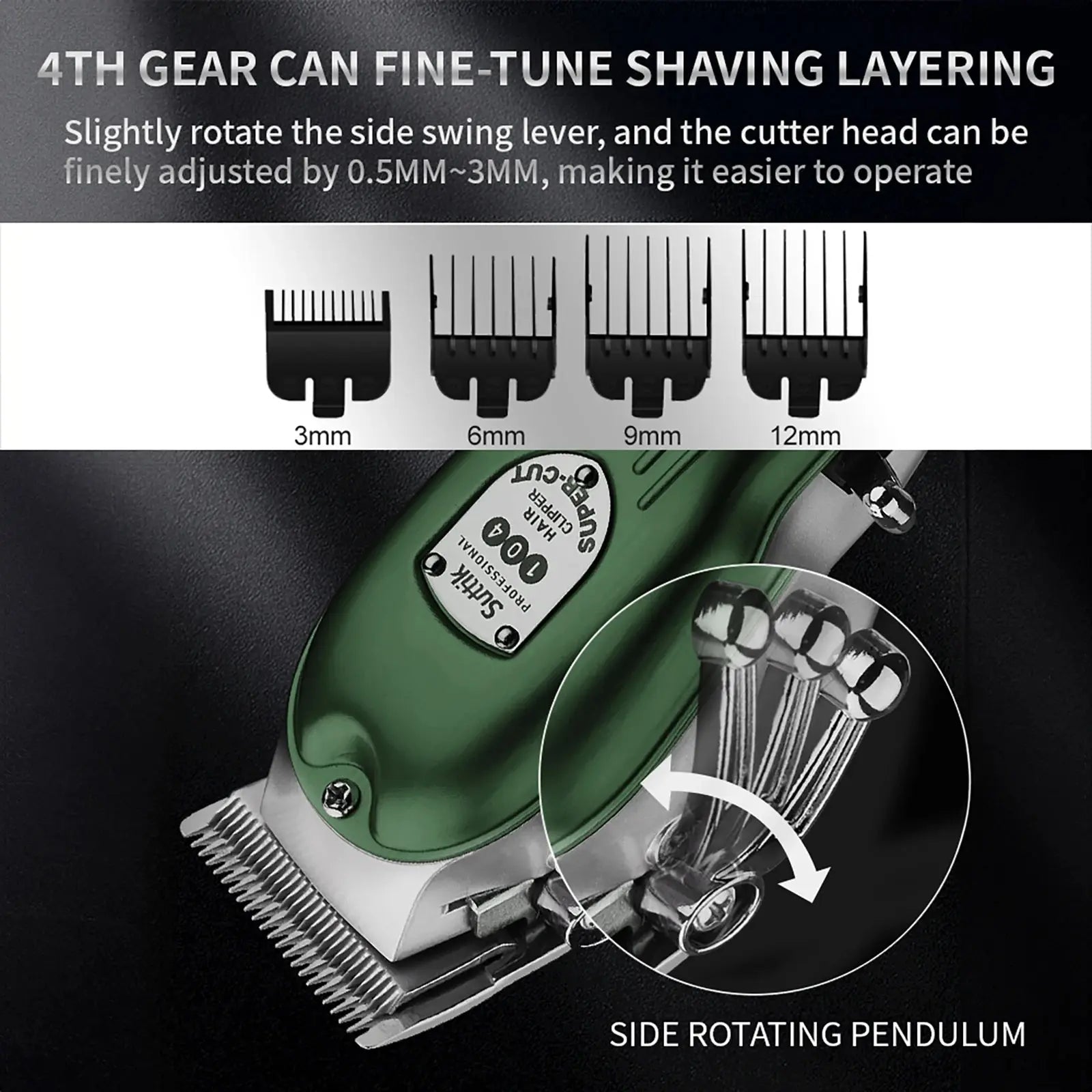Professional Low Noise Dog Hair Clipper | Rechargeable | Pet Trimmer - Groomify WLP Company