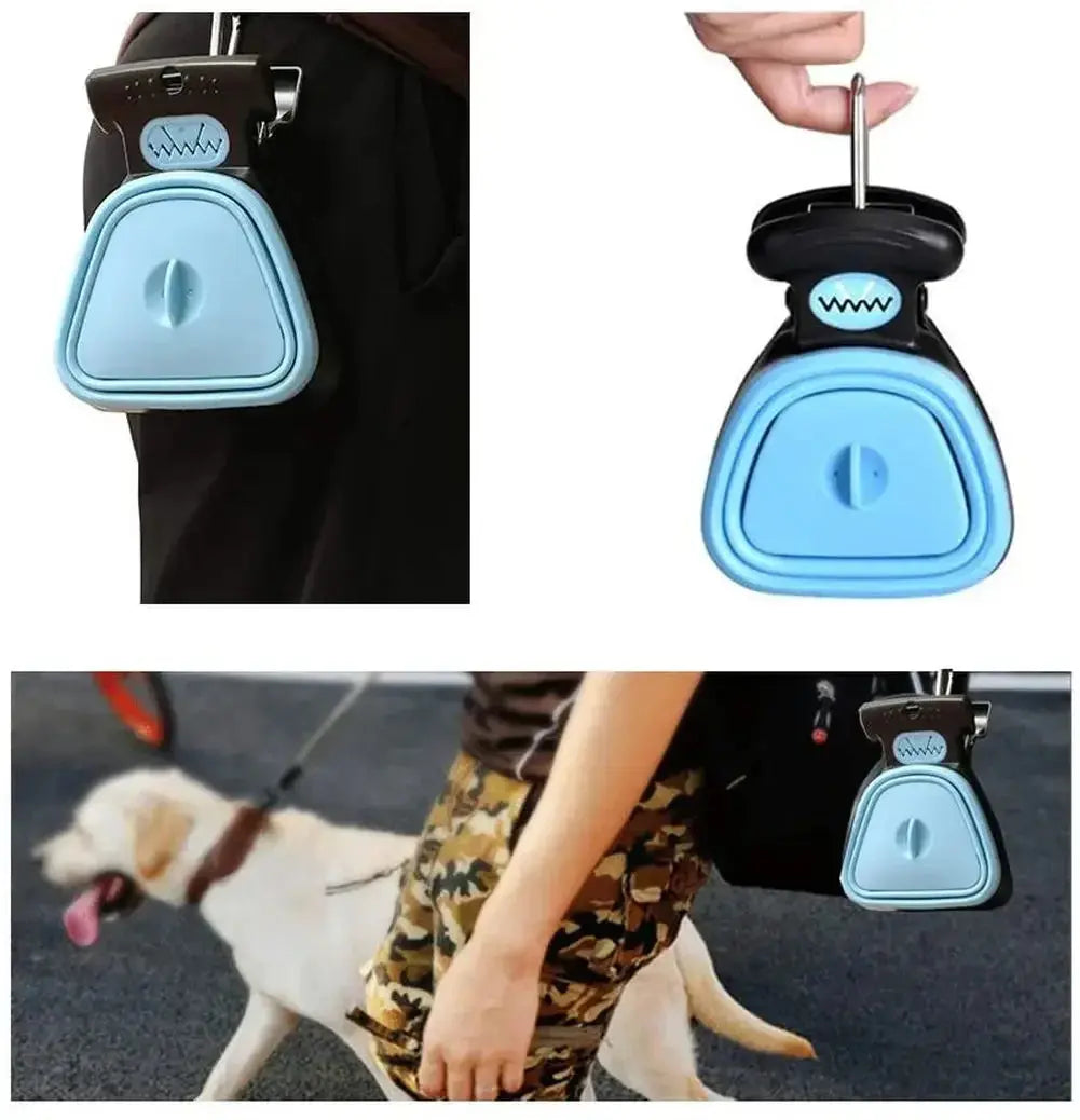 Foldable Pet Shovel with 1 Roll Compostable Bags for Dog WLP Company