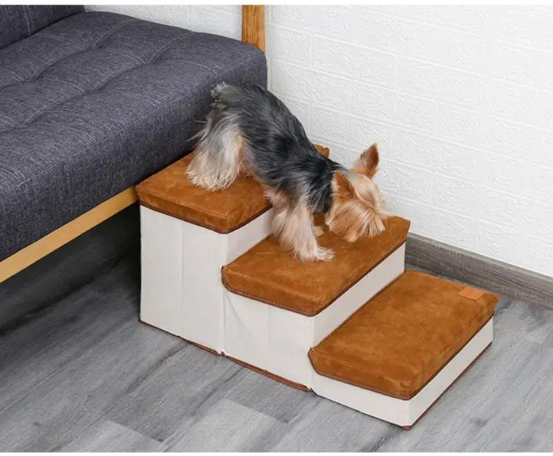 Pet Climbing Ladder: Foldable and Non-Slip Storage Solution for Indoor Use WLP Company