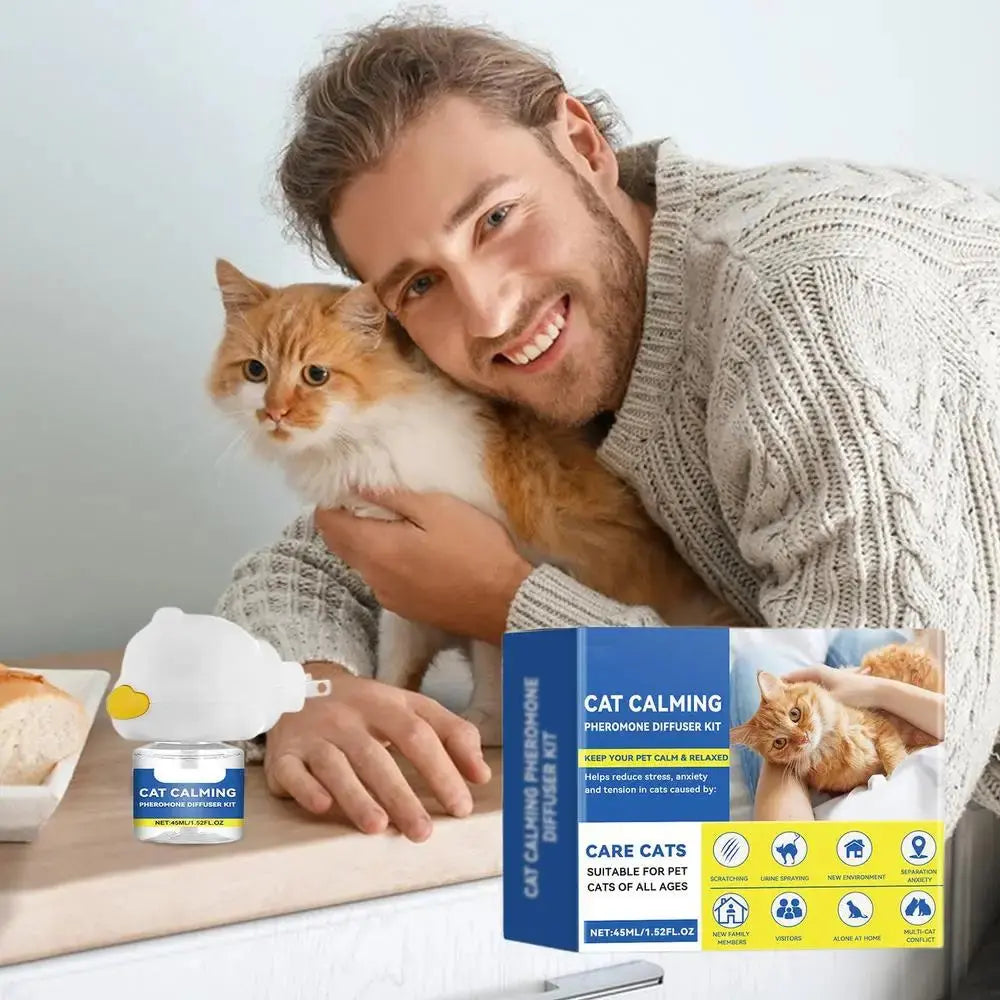 Cats Calming Diffuser Comfort Natural Pheromone Diffuser Calming Pheromone Long Lasting Calming Diffuser For Dogs WLP Company