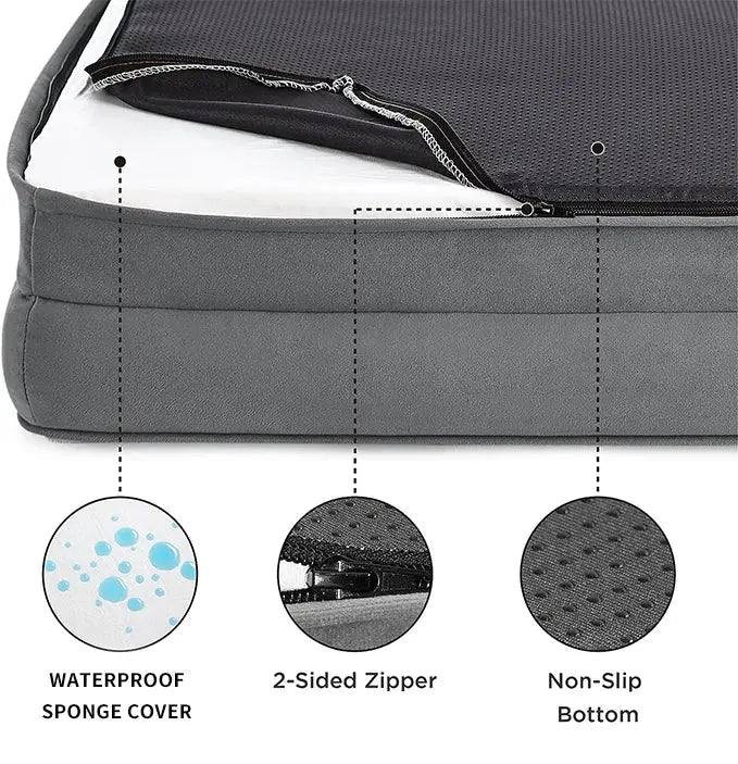 extra large dog bed Orthopedic Dog Bed Washable Sofa Bed WLP Company