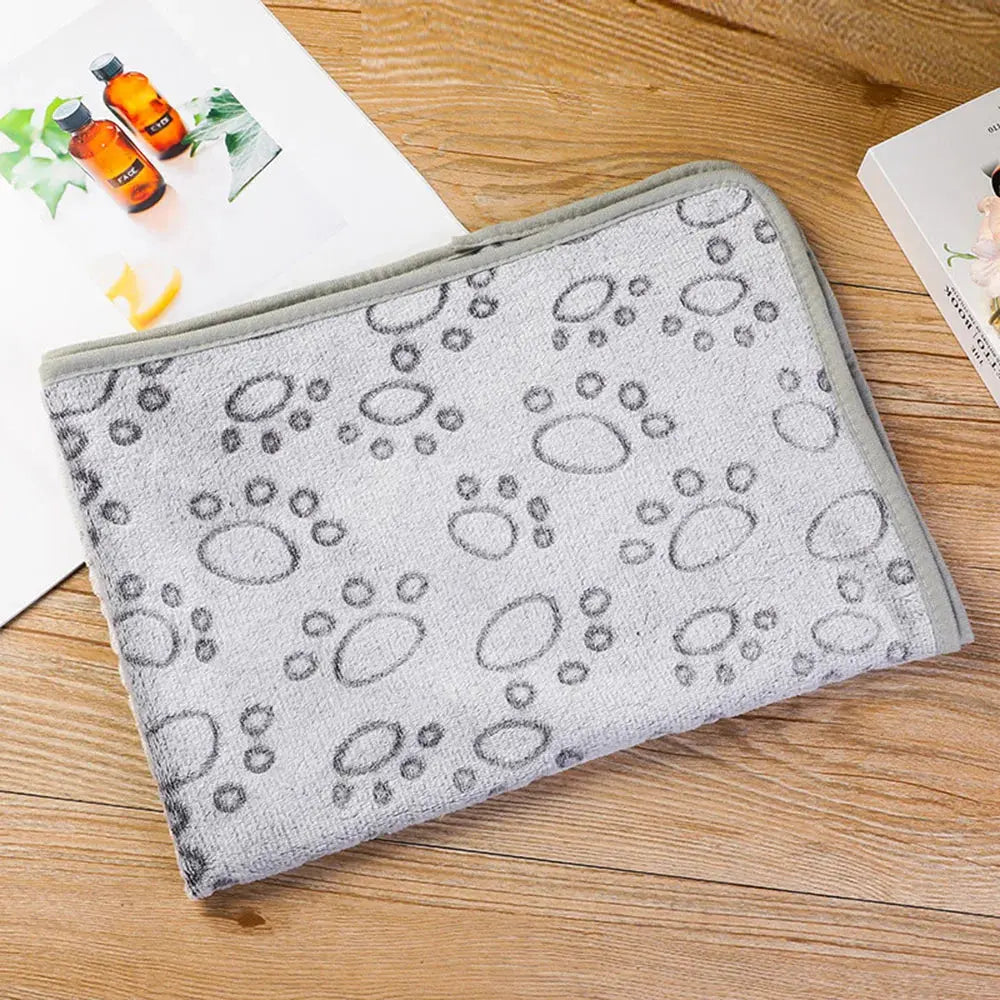 Dog Bed Blanket Bed Mat Soft Fleece Cat Blanket Cute Printed Pet Travel Mat Breathable Cozy Warm Blankets for Small Medium Dogs WLP Company