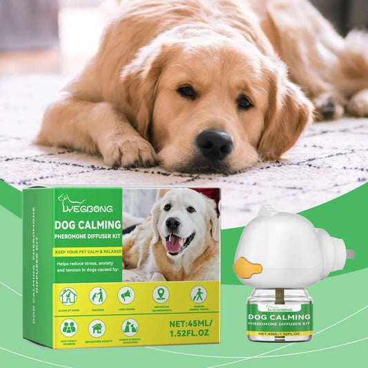 stress relief for pets 45ml Cats Dogs Stress Calming Care Kit, Long-lasting Pet Anxiety Relief Calming Diffuser, Perfect For Travel WLP Company
