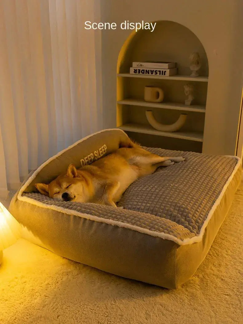 New Cat Bed Dog Pet Bed Kennel Non-Slip Winter Warm Small Dog Kennel Sleeping Removed Washed Soft Puppy Cushion Cat Supplies WLP Company