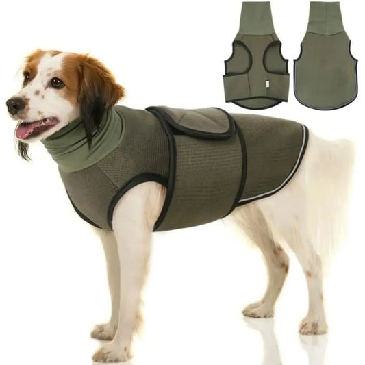 Dog Anxiety Vest, Thunder Jacket for Large Dogs, Calming Jacket with Hoodie, Fireworks, Quarantine, Anti Anxiety Dog Hoodie WLP Company